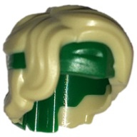 Lego vlasy, zelená (6320794)